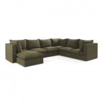 Khaki nurgadiivan (parem nurk/U-kujuline) Manao &ndash; Makamii