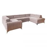 Roosa lahtik&auml;iv/sahtliga nurgadiivan (parem nurk/U-kujuline) Louis &ndash; ELTAP