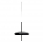 Must h&auml;mardatav LED-laevalgusti metallist varjuga &oslash; 16 cm Porte - Kave Home