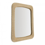 Rotangist raamiga seinapeegel 58x79 cm Zilna - Kave Home