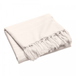 Kreemikas puuvillane voodikate 125x150 cm Lilia - douceur d'int&eacute;rieur