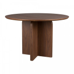 &Uuml;mmargune s&ouml;&ouml;gilaud p&auml;hklipuust dekoratsiooniga, &oslash; 120 cm Laurent - White Label