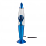 Sinisest klaasist laavalamp (k&otilde;rgus 35,5 cm) - Leitmotiv