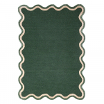 Tumeroheline k&auml;sitsi kootud villasegu vaip 120x170 cm Rivo Wool - Flair Rugs