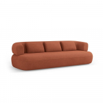 Terrakota boucl&eacute; kangast diivan 200 cm Jenny - Micadoni