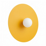Kollane metallist seinalamp &oslash; 50 cm AKE - Thoro