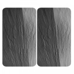Klaasist pliidikatte komplekt 2 tk, 52 x 30 cm Slate - Wenko