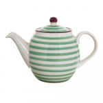 Roheline ja valge keraamiline teekann , 1,2 l Patrizia - Bloomingville