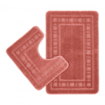 Terrakottapunased vannitoamatid 2tk komplektis 50x80 cm Armoni - Catherine Lansfield