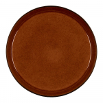 Pruun keraamiline taldrik &oslash; 27 cm Mensa - Bitz
