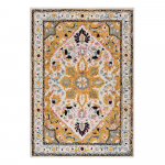 Kollane villane vaip 160x230 cm Dahlia - Flair Rugs