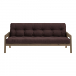Pruun diivanvoodi 204 cm Grab - Karup Design