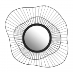 Seinapeegel 69x60 cm Flora - Wallity