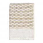 Valge ja beež puuvillane r&auml;tik 70x140 cm Grid - Mette Ditmer Denmark