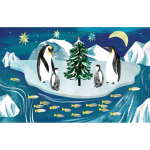 Tervituskaartide komplekt 8 tk j&otilde;ulumotiiviga Go with the Floe &ndash; Roger la Borde