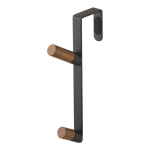 Must metallist uksele riputatav nagi 1,5 cm Tower - YAMAZAKI