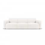 Valge bukleekangast diivan 235 cm Molino - Micadoni Home