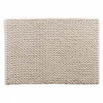 Beež vannitoamatt 50x80 cm Isalis - douceur d'int&eacute;rieur