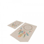 Beežid vannitoamatid 2 tk komplektis 60x100 cm - Mila Home