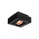 Must laevalgusti metallist varjuga 18,5x18,5 cm Loid - GTV