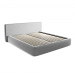 Hall polsterdatud kaheinimesevoodi koos voodip&otilde;hja ja panipaigaga 180x200cm Kiana - Makamii