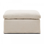 Beež linane jalatugi Zenira - Kave Home