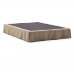 Taupe polsterdatud kaheinimesevoodi 160x200 cm Jaira - Kave Home