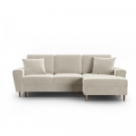 Beež sametist panipaigaga nurgadiivanvoodi (parem nurk) Kyoto - Cosmopolitan Design