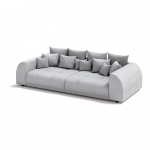 Tumehall velvetist diivanvoodi 310 cm Vanessa - Ropez