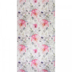 Roosa-elevandiluu v&auml;rvi pestav vaip 80x200 cm Pink Garden - Vitaus