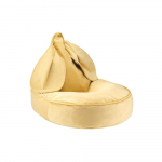 Kollane sametist laste kott-tool Bunny - Wigiwama