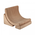 Pruun velvetist laste kott-tool Moon - Wigiwama