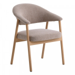 Beežid s&ouml;&ouml;gitoolid tammepuidust k&auml;etugedega 2tk komplektis Elk - Unique Furniture