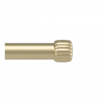 Matt kuldne terasest pikendatav kardinapuu 168&ndash;305 cm Cleo - Umbra