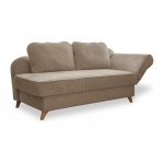 Hallikaspruunist velvetist lamamistool (parem nurk) Chic Charlotte - Miuform