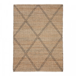 K&auml;sitsi kootud džuudist vaip 200x300 cm Vallalta - Kave Home