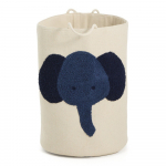 Elevandiluu v&auml;rvi riidest laste m&auml;nguasjakorv &oslash; 35x50 cm Tandani - Kave Home