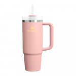 Virsikuv&auml;rvi roostevabast terasest termospudel koos k&otilde;rrega 890 ml Quencher H2.O FlowState&trade; Tumbler Peach Rose - Stanley