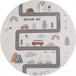 Kreemjas pestav lastevaip &oslash;120 cm Coco 1134 - Ayyildiz Carpets