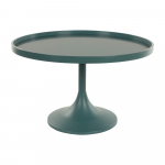 &Uuml;mmargune kohvilaud petrooleumiv&auml;rvis &oslash; 69 cm Jason - Zuiver