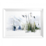 Tr&uuml;kitud pilt raamiga 56x75 cm Blue Grasses - Styler