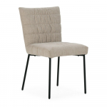 Beežid polsterdatud s&ouml;&ouml;gitoolid 2 tk komplektis Naomi - MOME