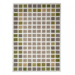 Roheline k&auml;sitsi kootud villane vaip 200x290 cm Renga Wool - Flair Rugs