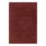 Burgundiapunane k&auml;sitsi kootud villane vaip 120x170 cm - Asiatic Carpets