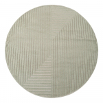 Roheline &uuml;mmargune sise- ja &otilde;uevaip &oslash; 160 cm Nova 1202 - Ayyildiz Carpets