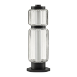 Matt must klaasist LED-laualamp (k&otilde;rgus 39 cm) Liesa - Nova Luce
