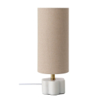 Valge/beež linane laualamp (k&otilde;rgus 33 cm) Joline - Ellos Home
