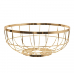 Puuviljakauss Present Time Gold Open Grid - PT LIVING