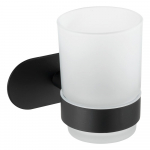 Must seinale paigaldatav klaasist hambaharjatops Orea - Wenko