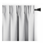 Valge pimendav termokardin 140x270 cm Pleat - Restilo